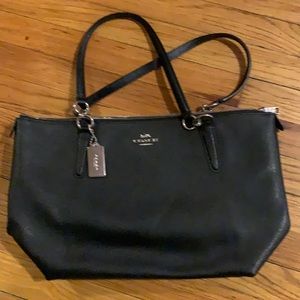 Coach Black Leather Purse